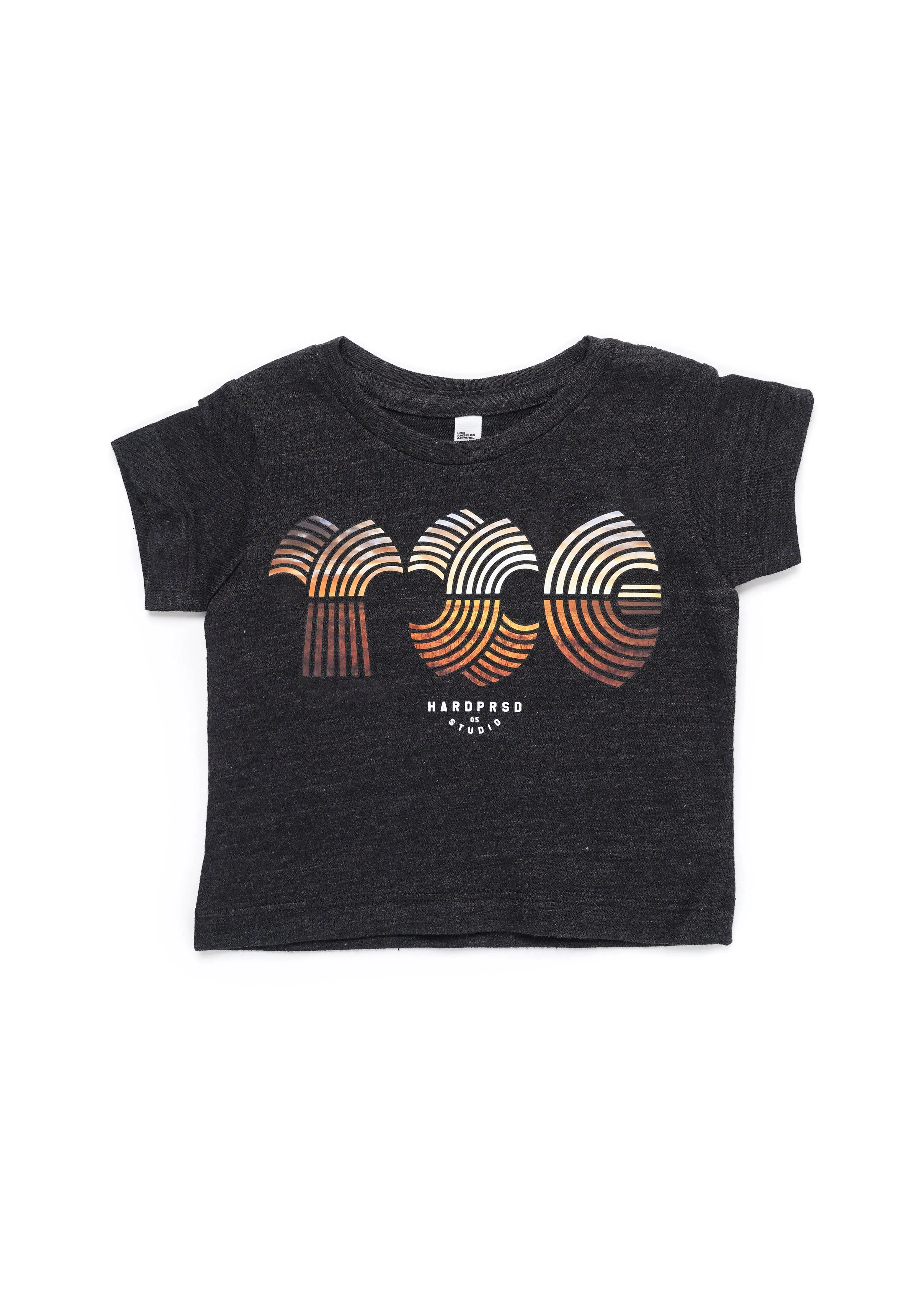 12M-24M & Size 2 | YXE Horizon Tee | Tri-Black | Kids