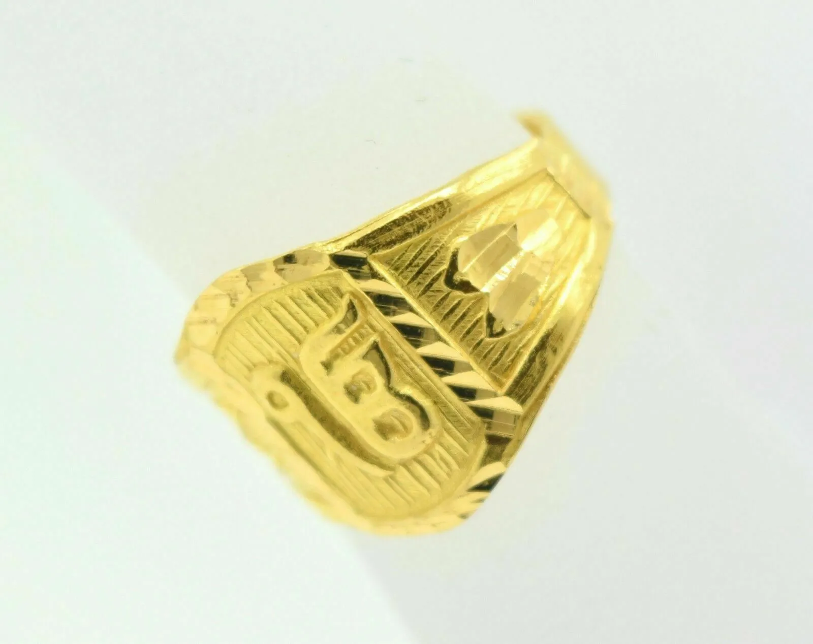 Elegant 22k 22ct Solid Gold Kids Baby Ring