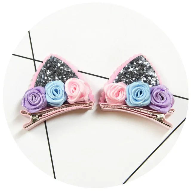 Kids Cute Hair Clip Set