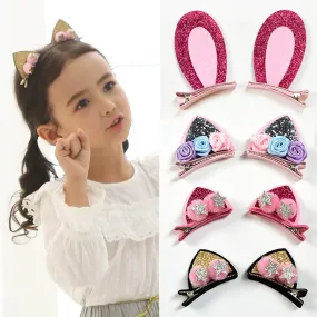 Kids Cute Hair Clip Set