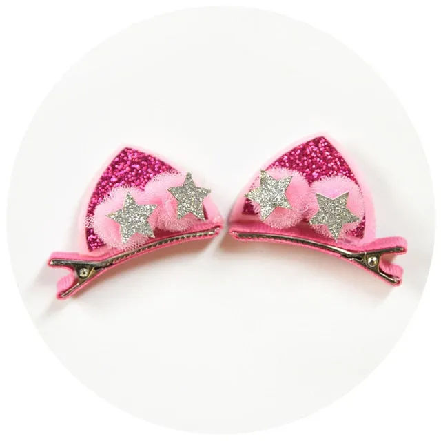 Kids Cute Hair Clip Set