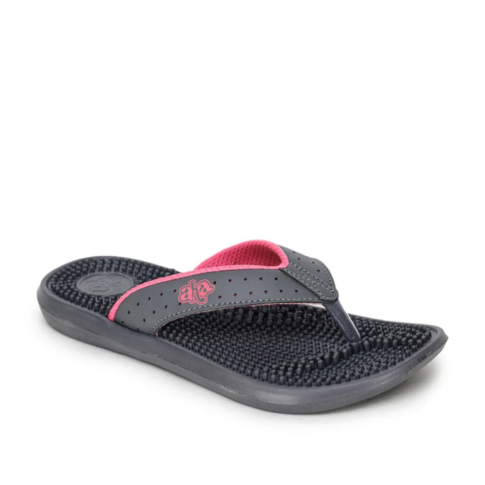 A-HA By Liberty ADAM-KTN Grey Flip Flop For Kids