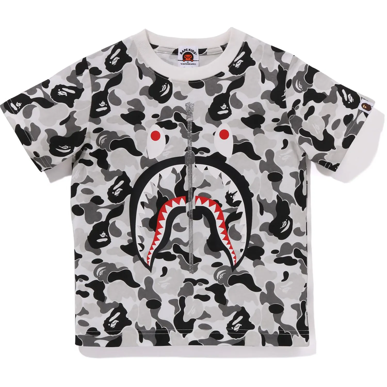 ABC CAMO SHARK TEE KIDS