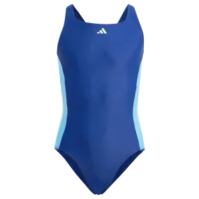 Adidas Cut Three-Stripes Swimsuit for Kids