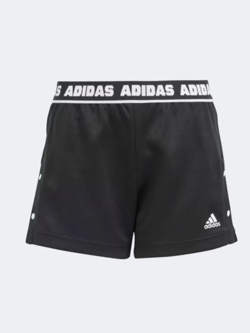 Adidas Dance Kids Girls Sportswear Short Black/White