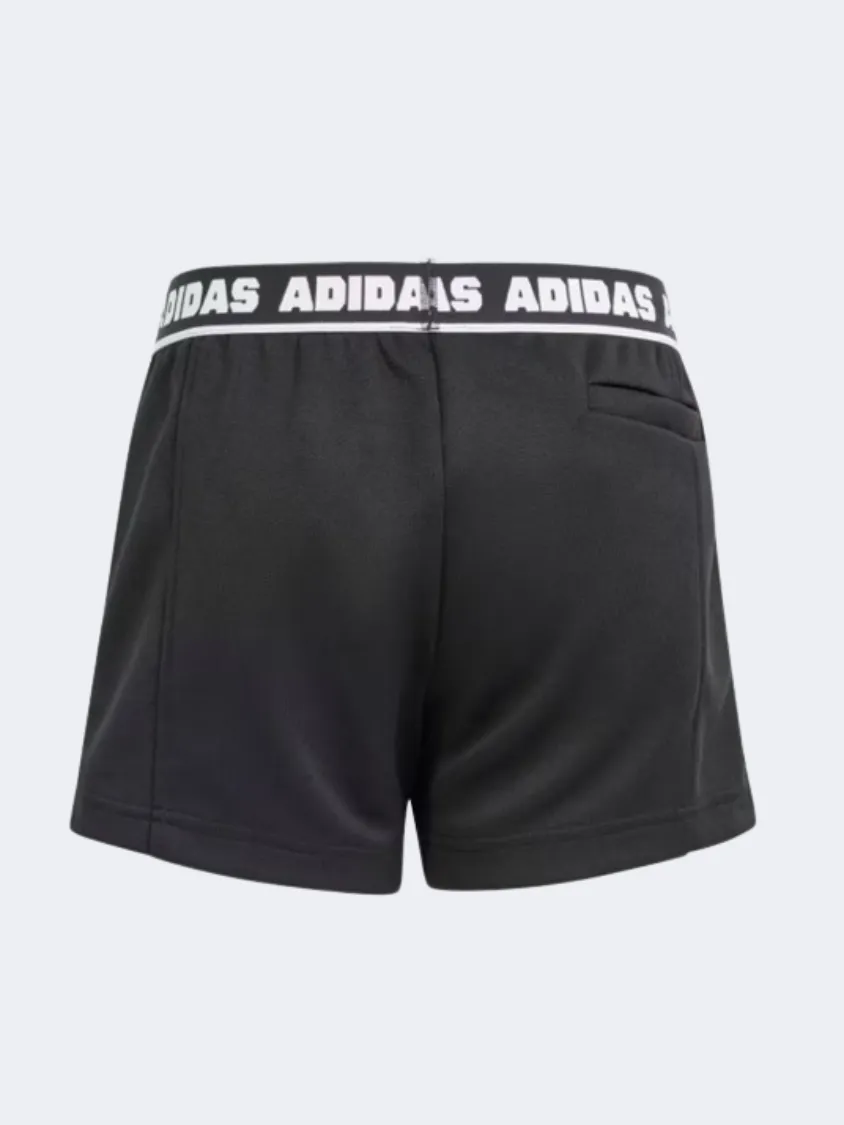 Adidas Dance Kids Girls Sportswear Short Black/White