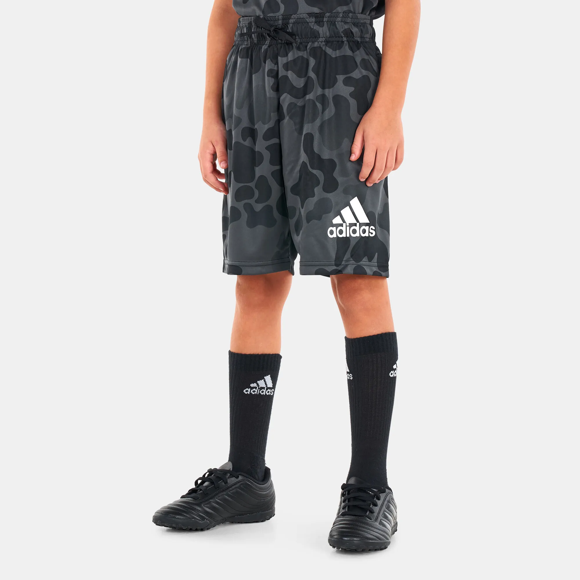 adidas Kids' Designed To Move Camo Training Shorts (Older Kids)