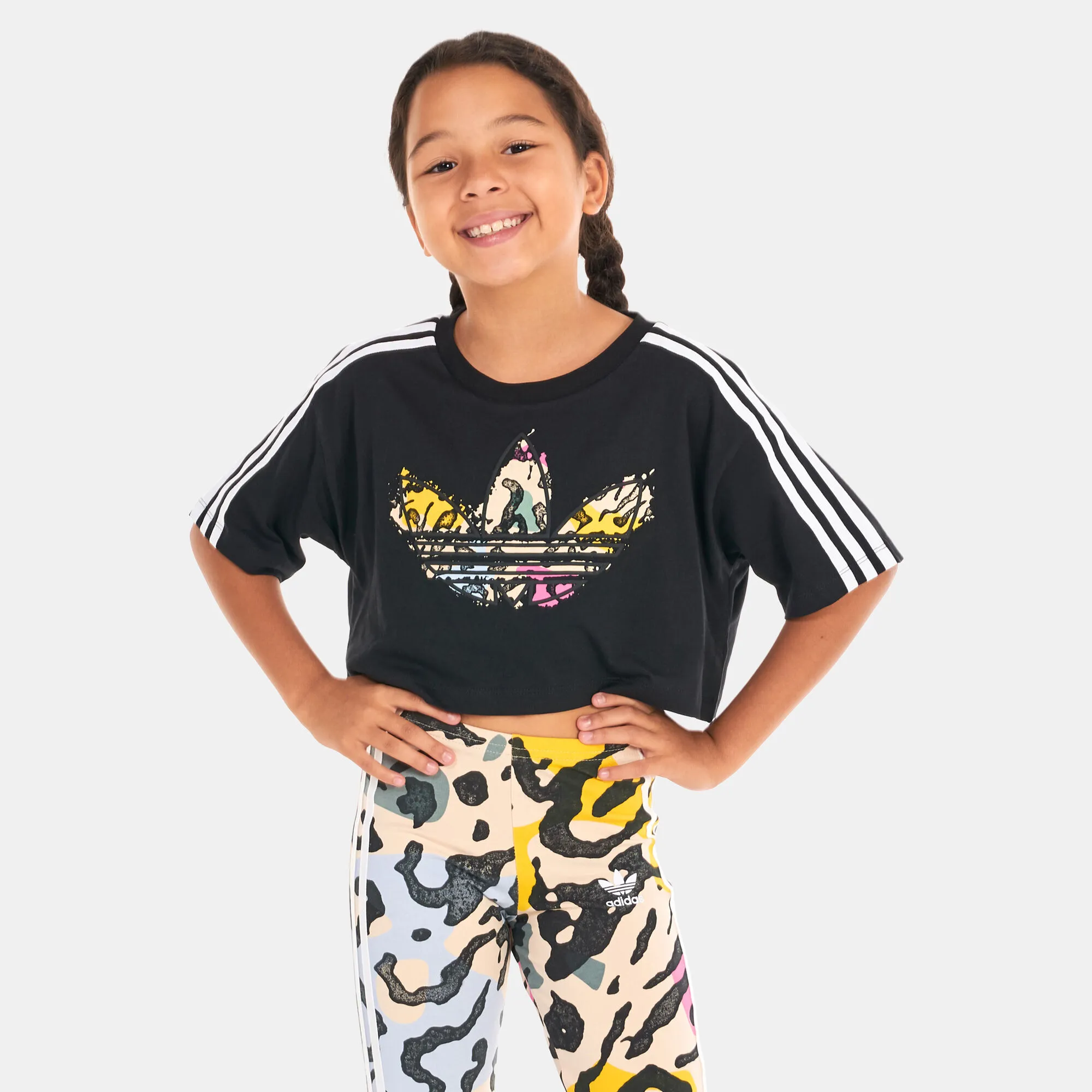 adidas Originals Kids' Logo Print T-Shirt (Older Kids)