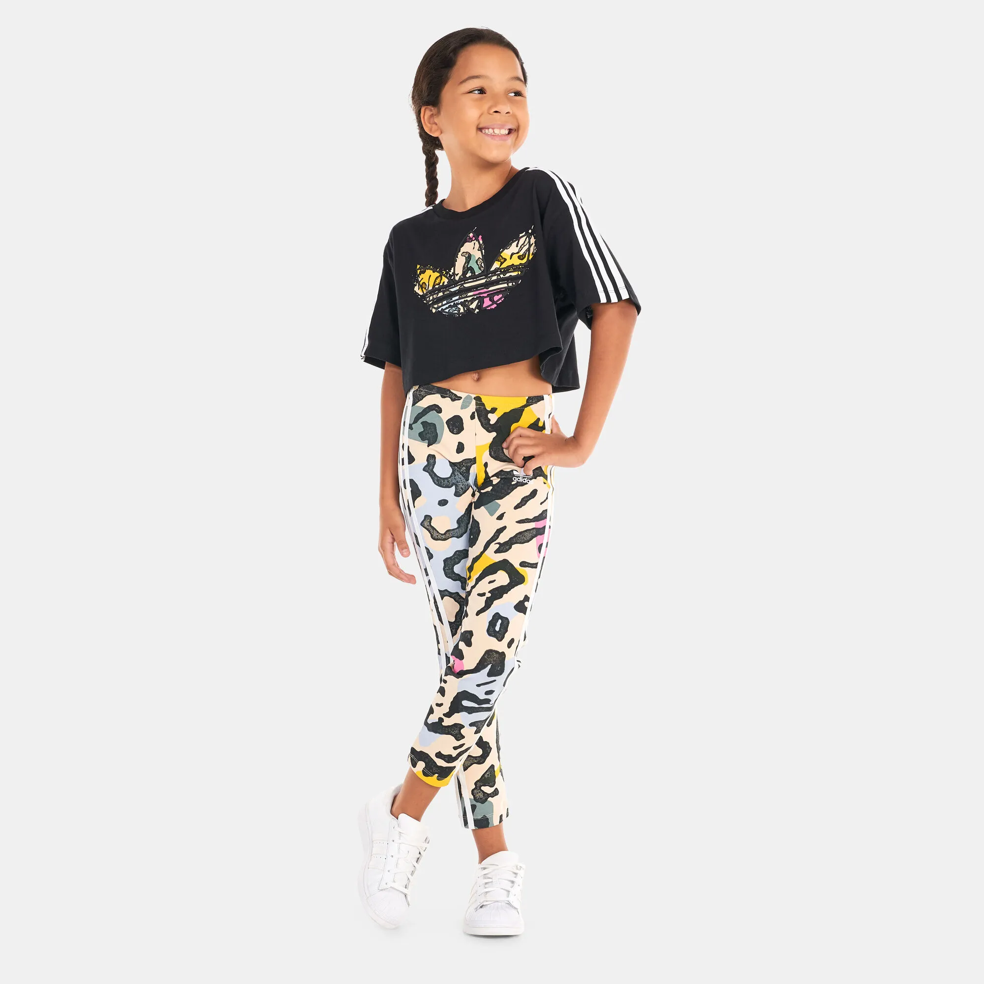 adidas Originals Kids' Logo Print T-Shirt (Older Kids)