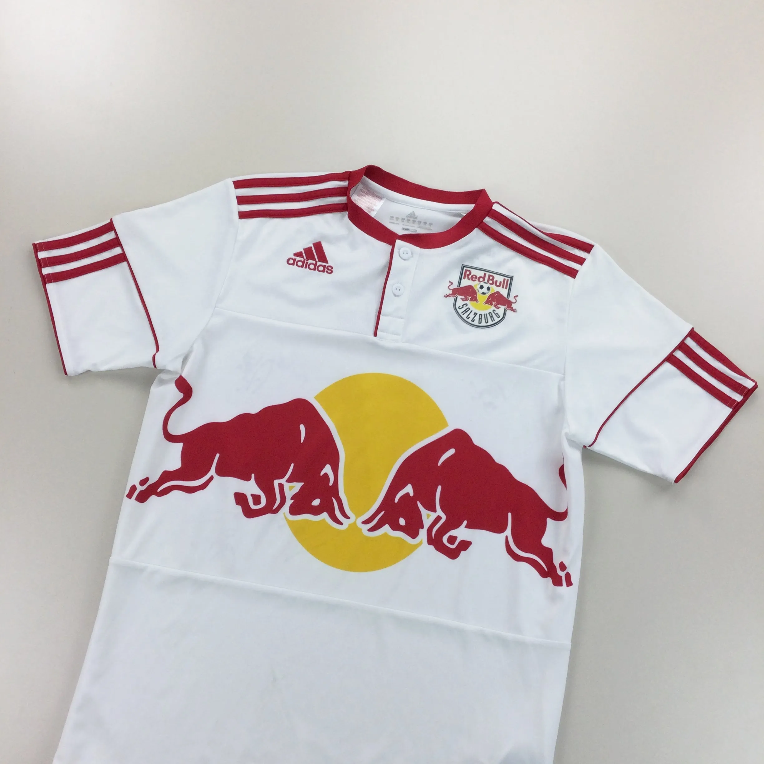 Adidas Redbull Salzburg 2010 Signed Jersey - Kids/176