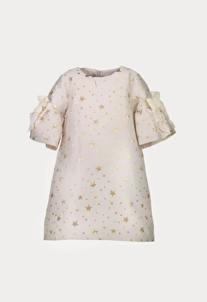 Cute Gold Star Dress