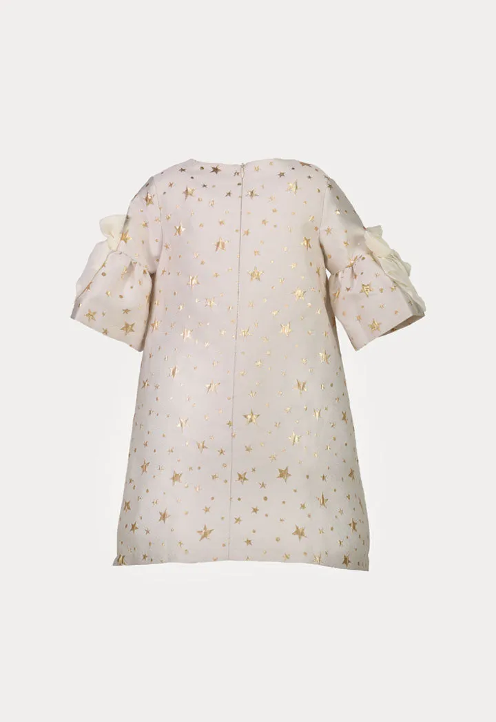 Cute Gold Star Dress