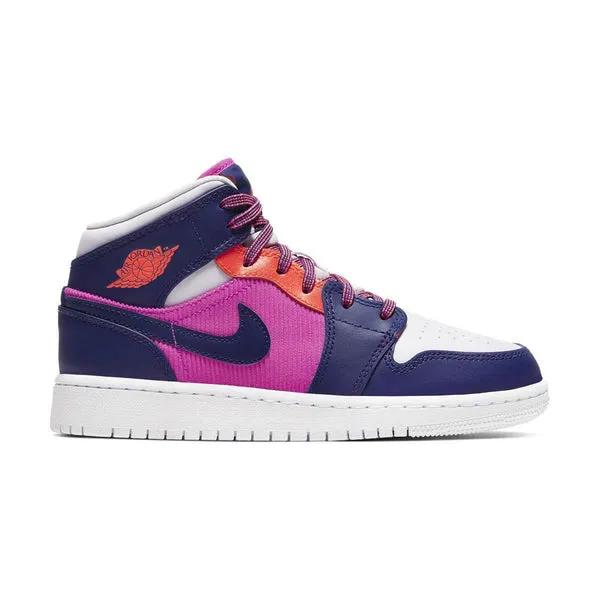 Air Jordan 1 Mid Footwear for Big Kids