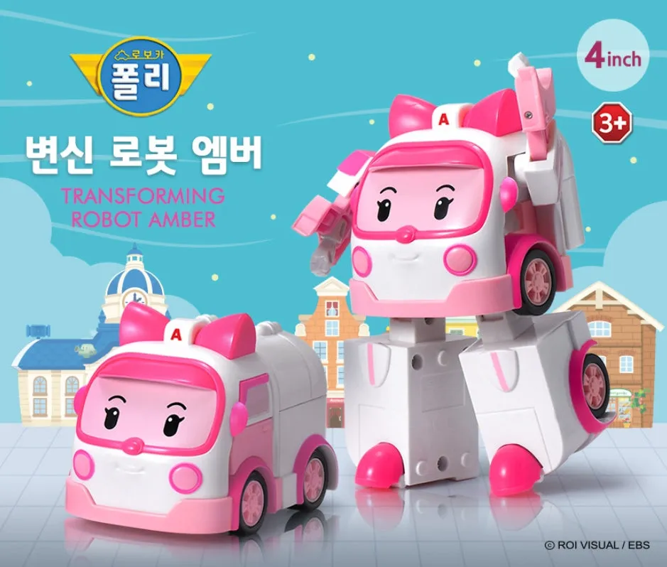 Amber Transformation Robot Toy for Kids