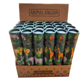 Animal Kingdom Large Colouring Pencil Tube