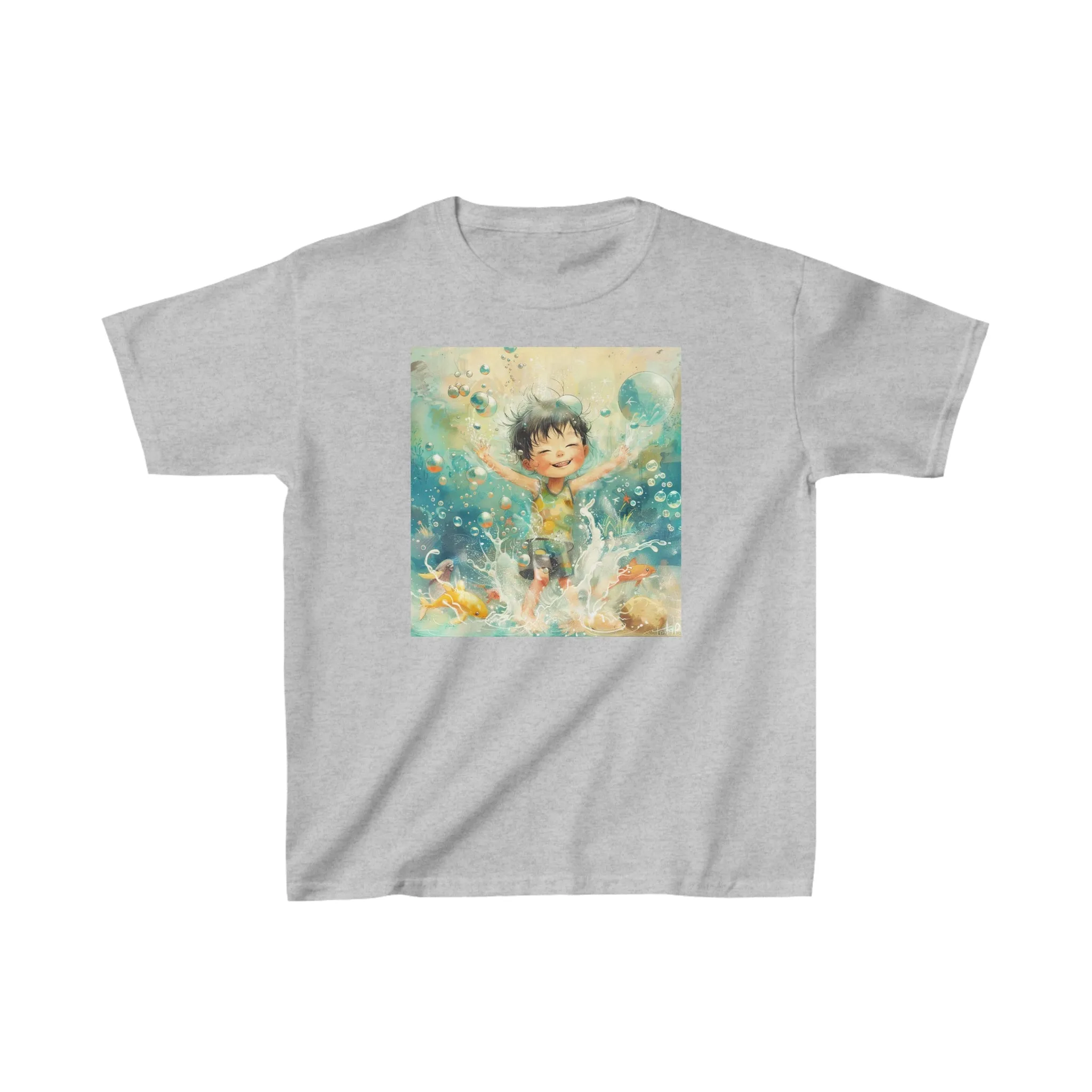 Aquarius Kids Zodiac Graphic T-shirt