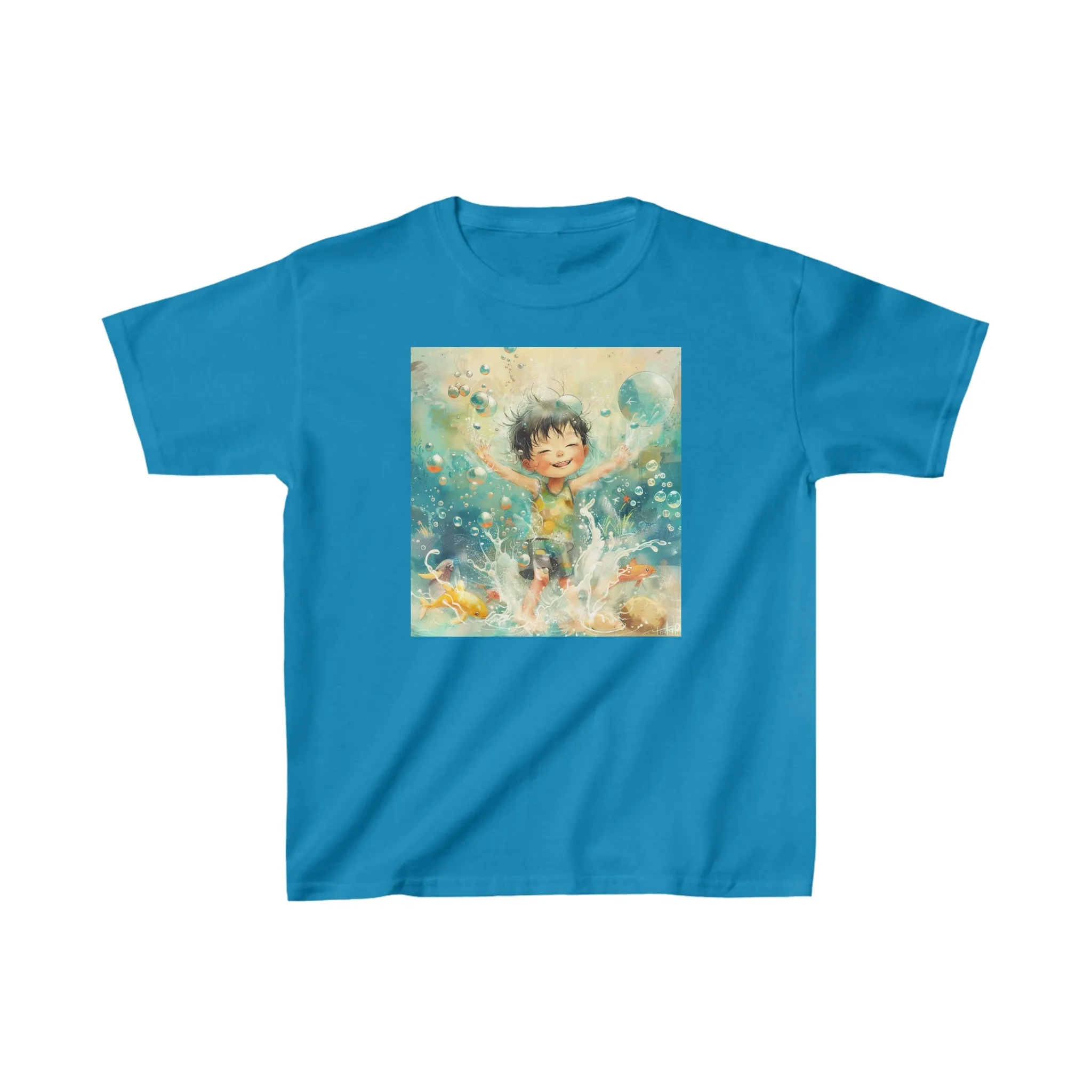 Aquarius Kids Zodiac Graphic T-shirt