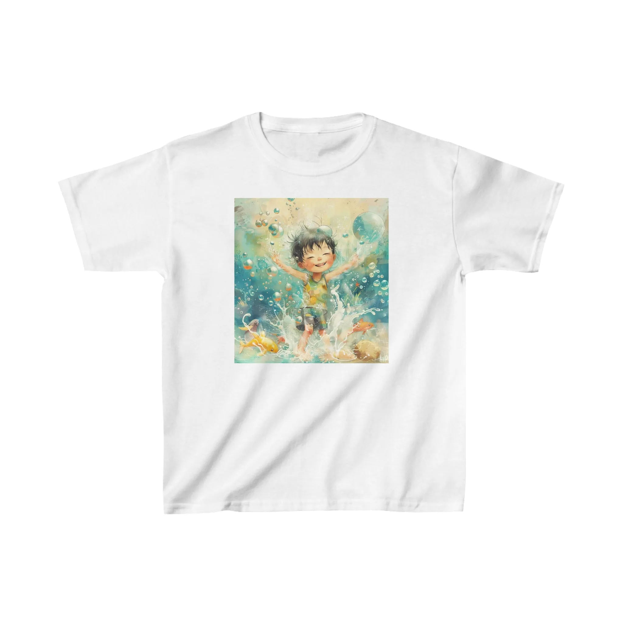 Aquarius Kids Zodiac Graphic T-shirt