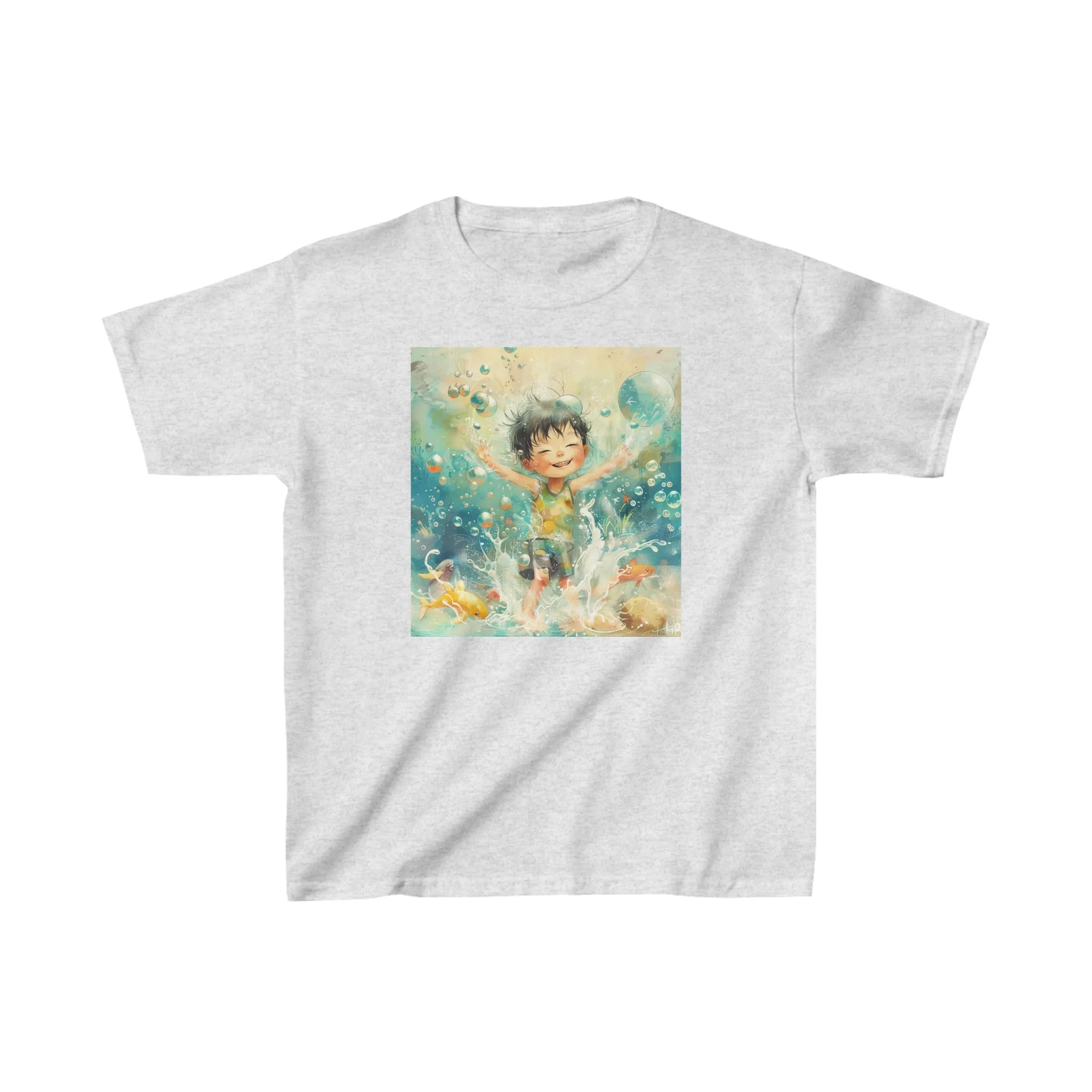 Aquarius Kids Zodiac Graphic T-shirt