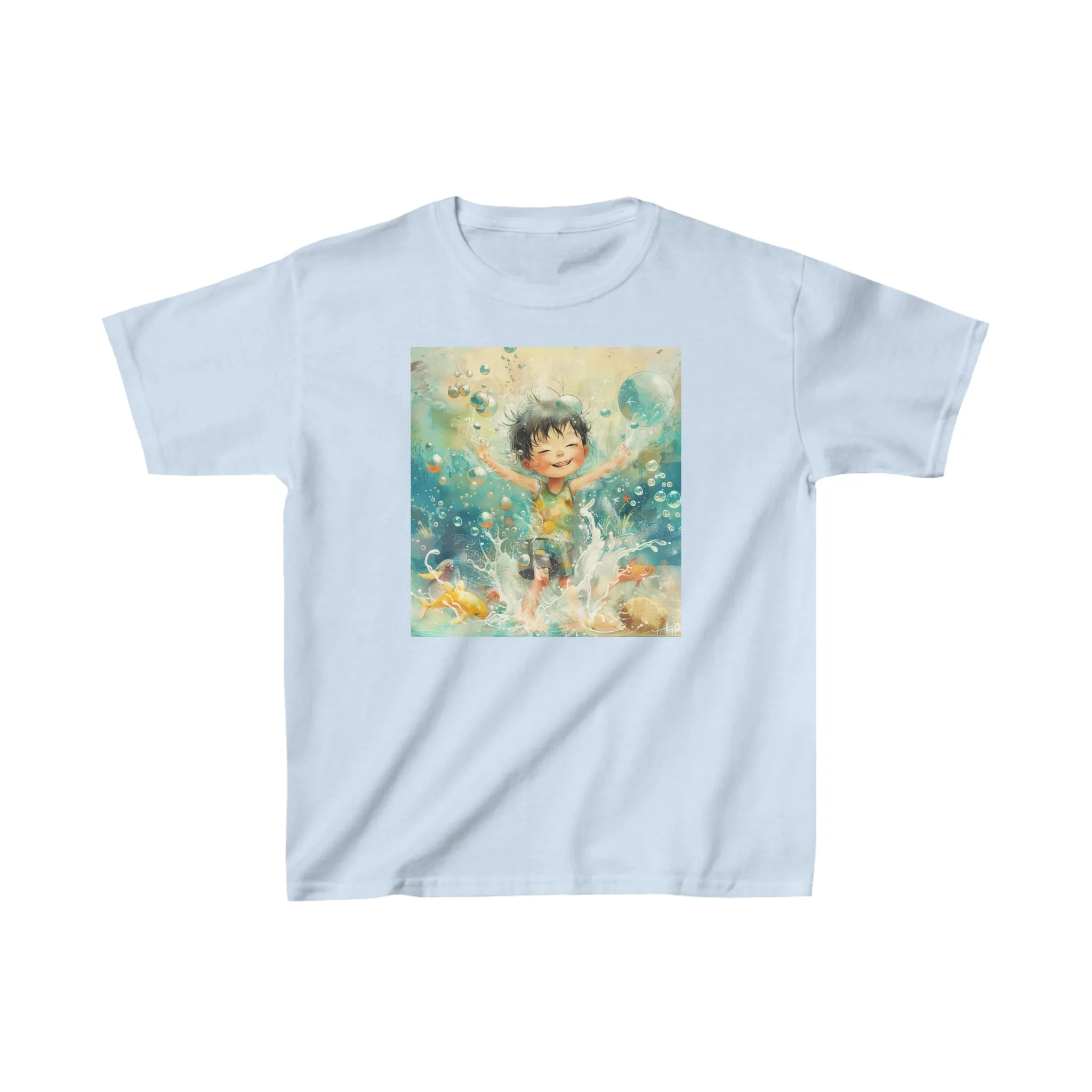 Aquarius Kids Zodiac Graphic T-shirt