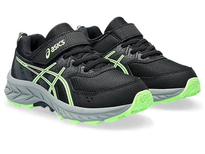 ASICS KIDS GEL VENTURE BLACK GREEN