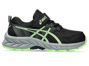 ASICS KIDS GEL VENTURE BLACK GREEN