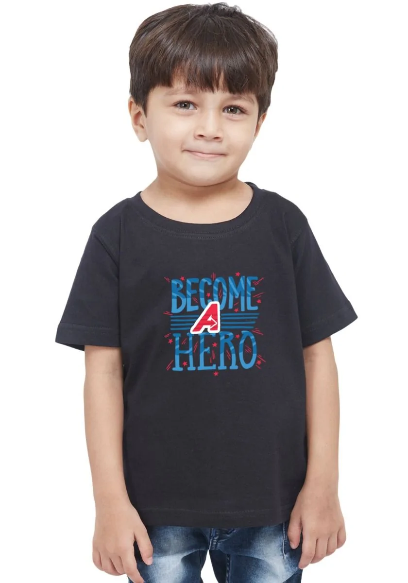 Avenger Become Hero Kids T-Shirt