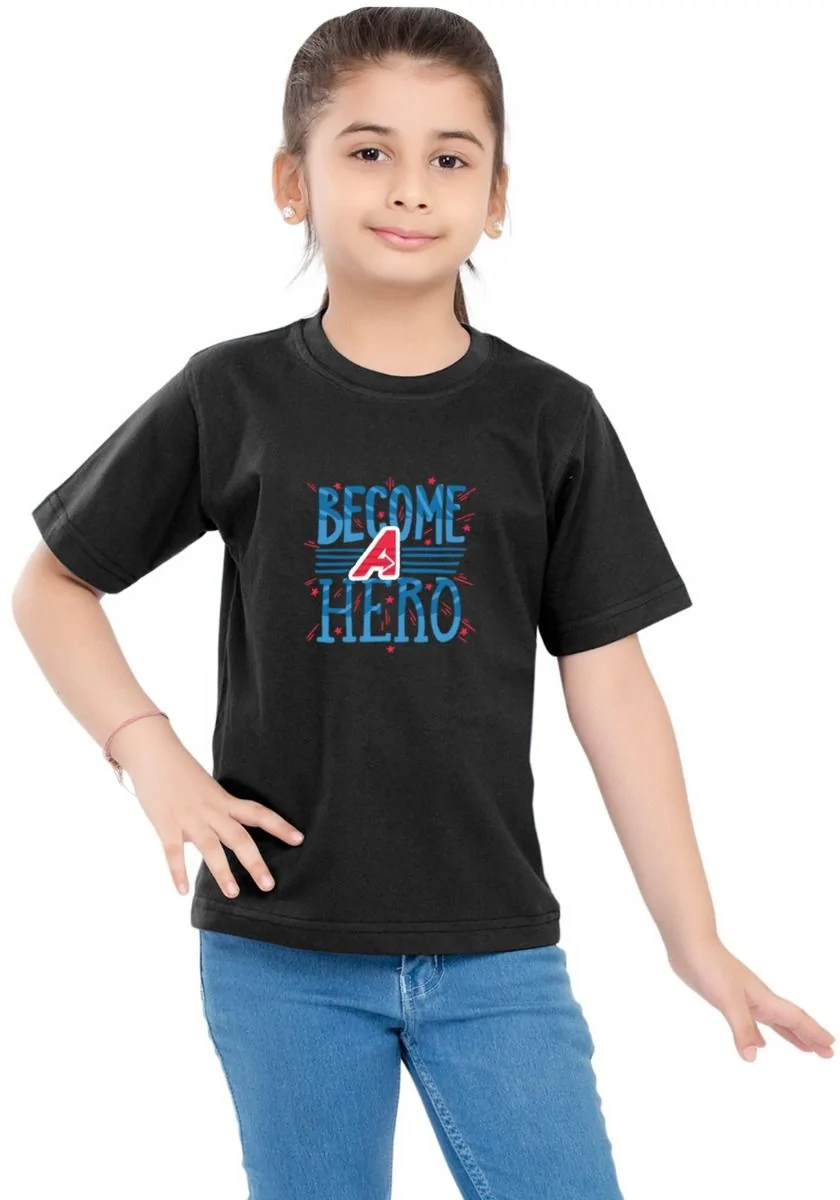 Avenger Become Hero Kids T-Shirt