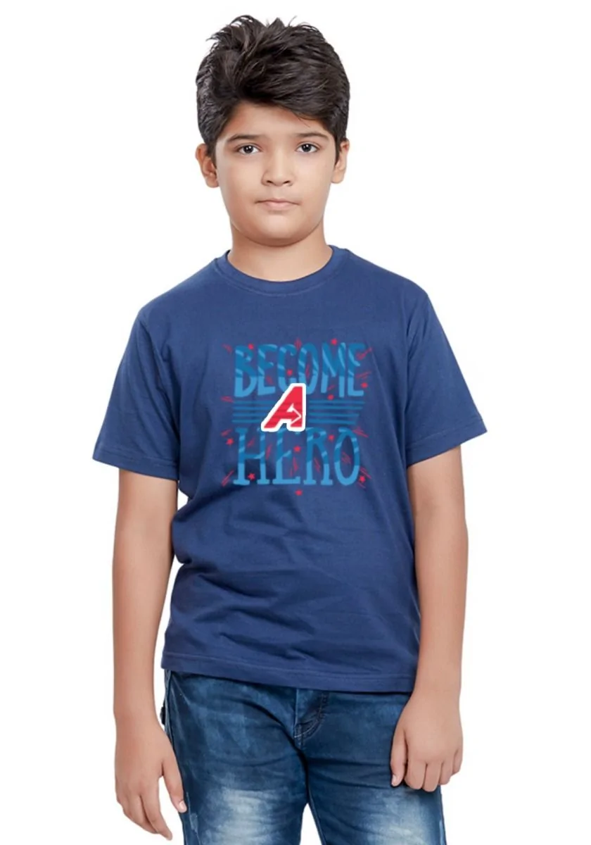 Avenger Become Hero Kids T-Shirt