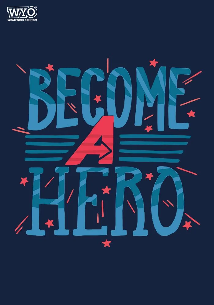 Avenger Become Hero Kids T-Shirt