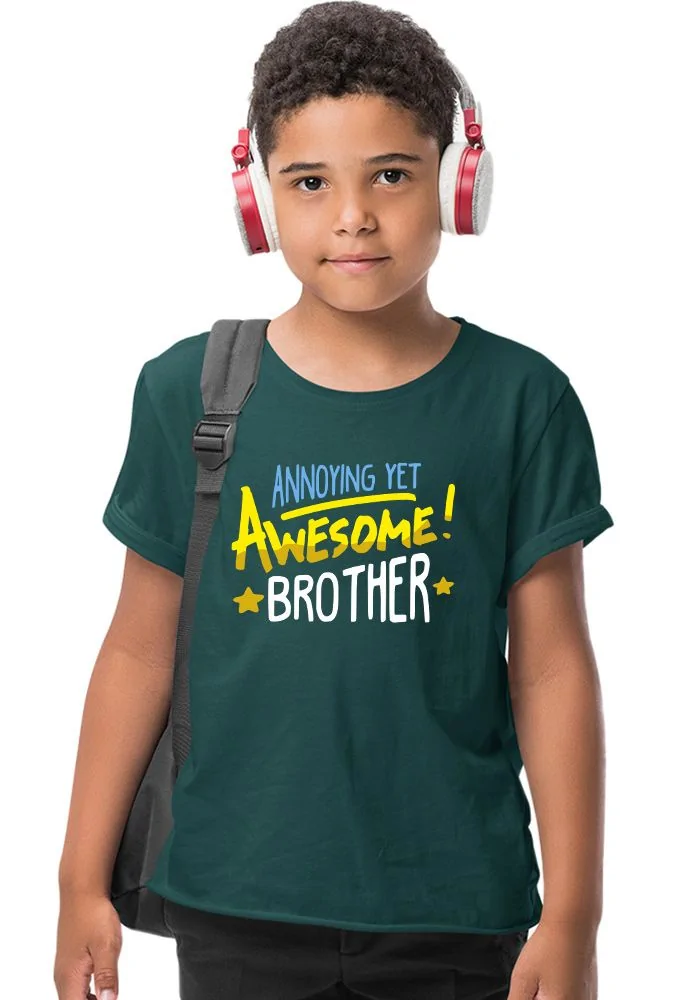 Awesome Brother Sr Kids T-Shirt