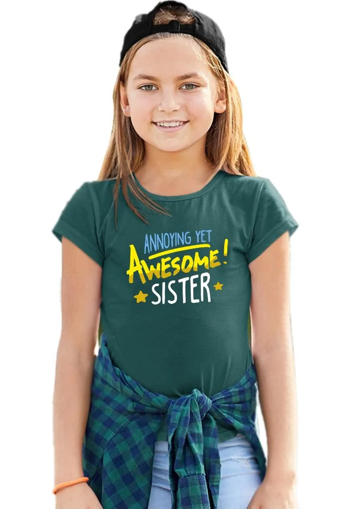 Awesome Sister Sr Kids T-Shirt