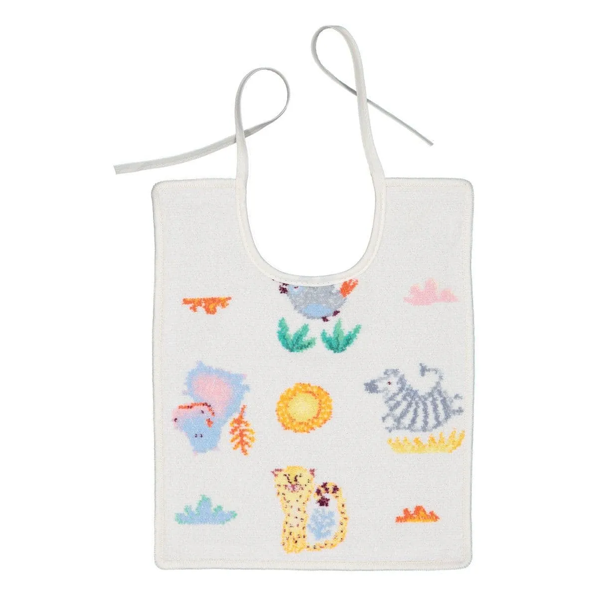 Baby Bib featuring Wild Safari Design by Feiler