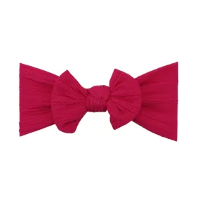 Chic Baby Bow Headband - Lipstick