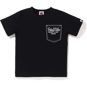 Kid's Champion Pocket Print Baby Milo Tee