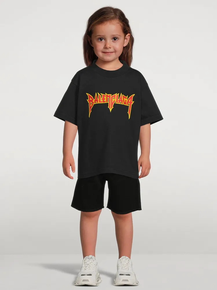 BALENCIAGA Kids Metal T-Shirt