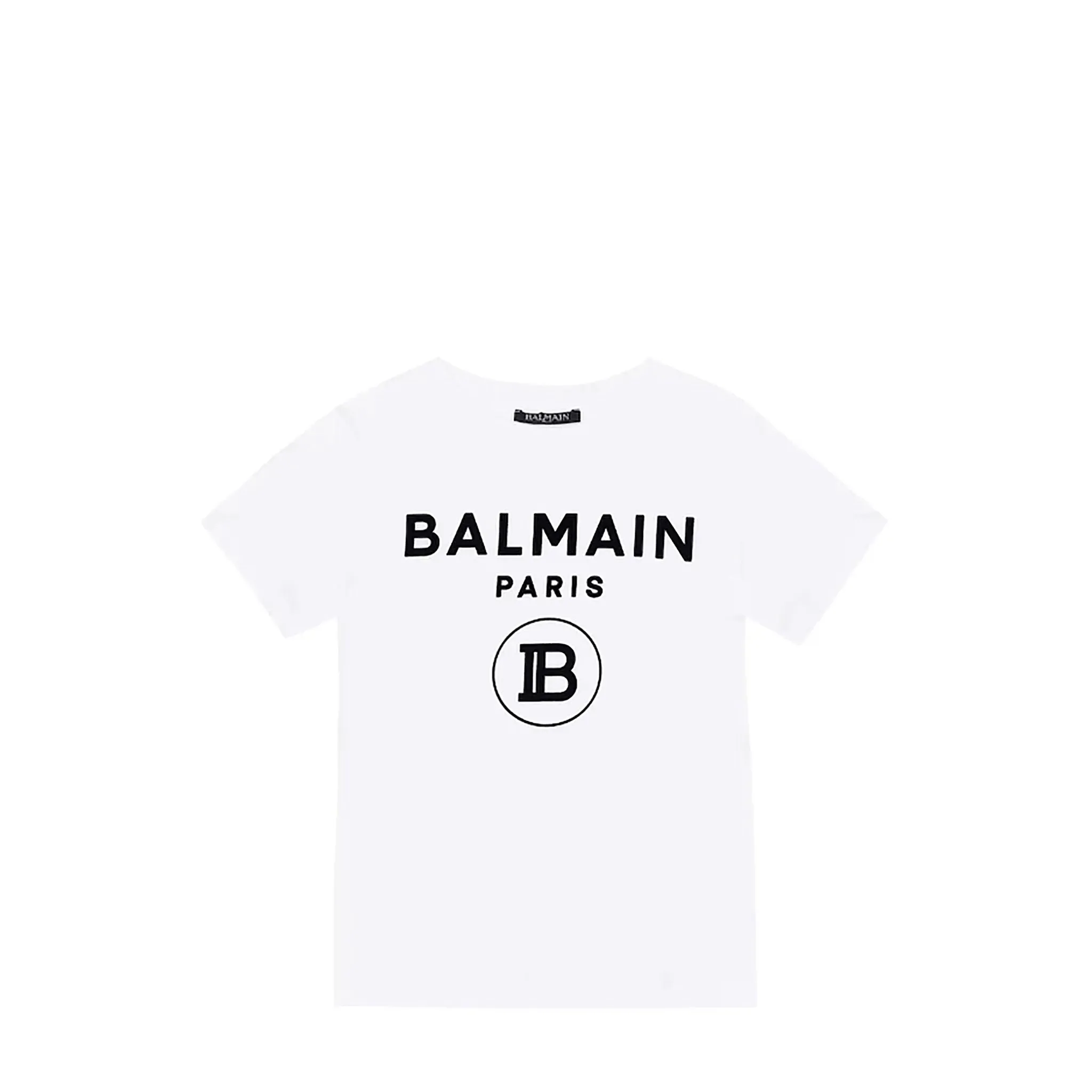 Balmain Kids B Logo Short Sleeve T-Shirt