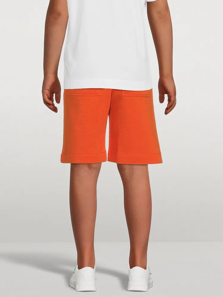 BALMAIN Kids Cotton Bermuda Shorts