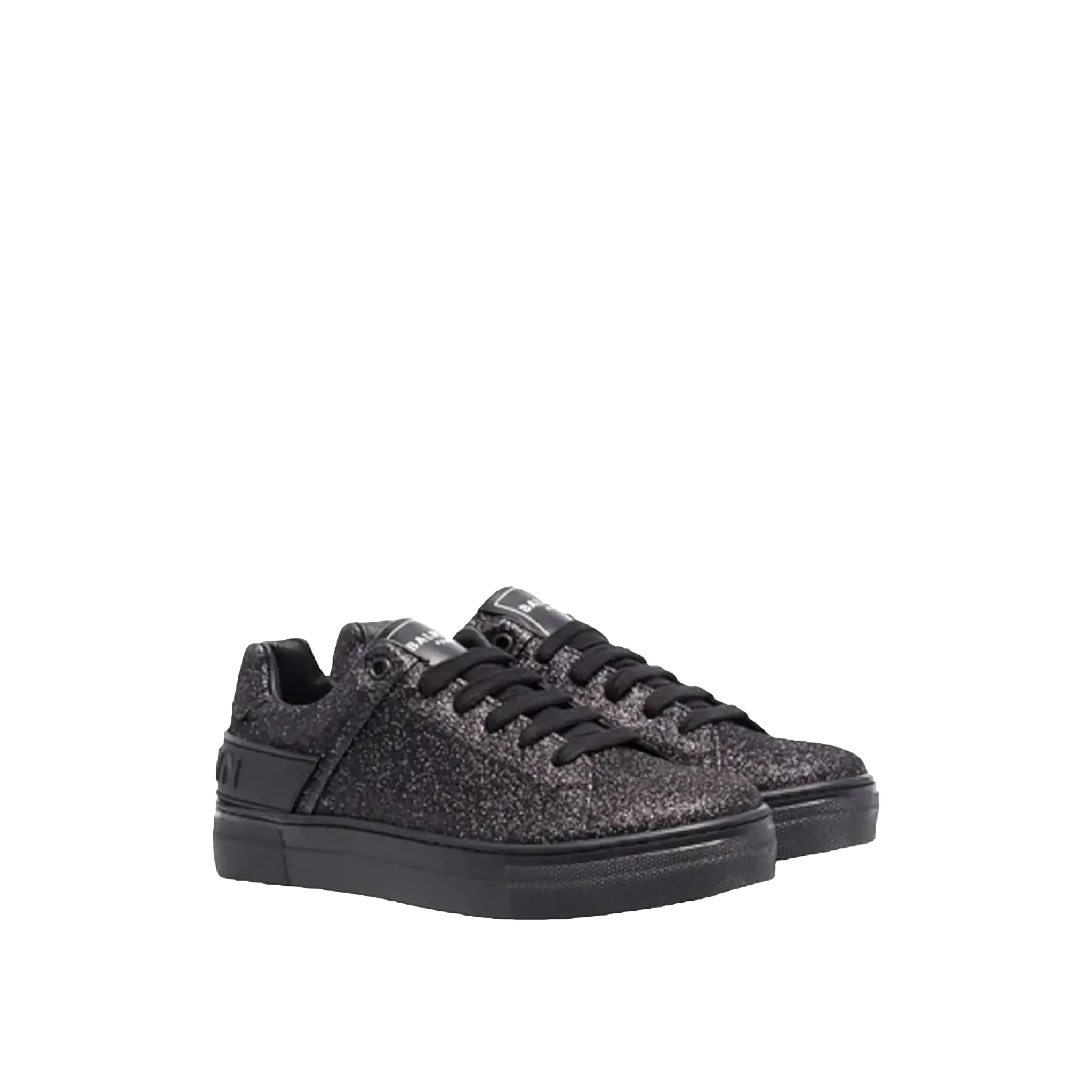 Balmain Kids Glitter Sneakers