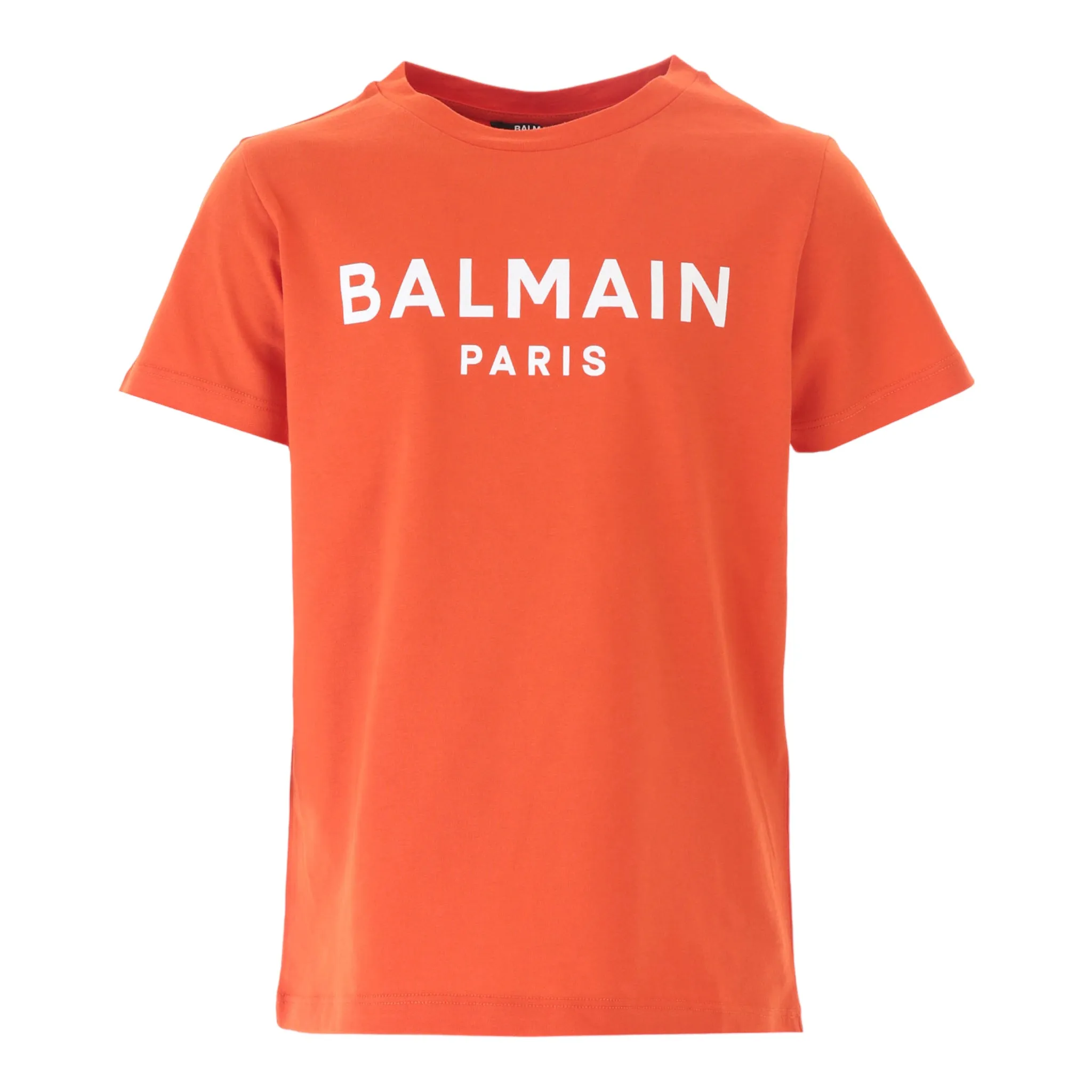 Balmain Kids Text Logo T-Shirt