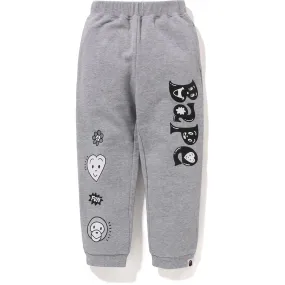 Bape Kids Collaboration Chocomoo Sweat Pants for Kids