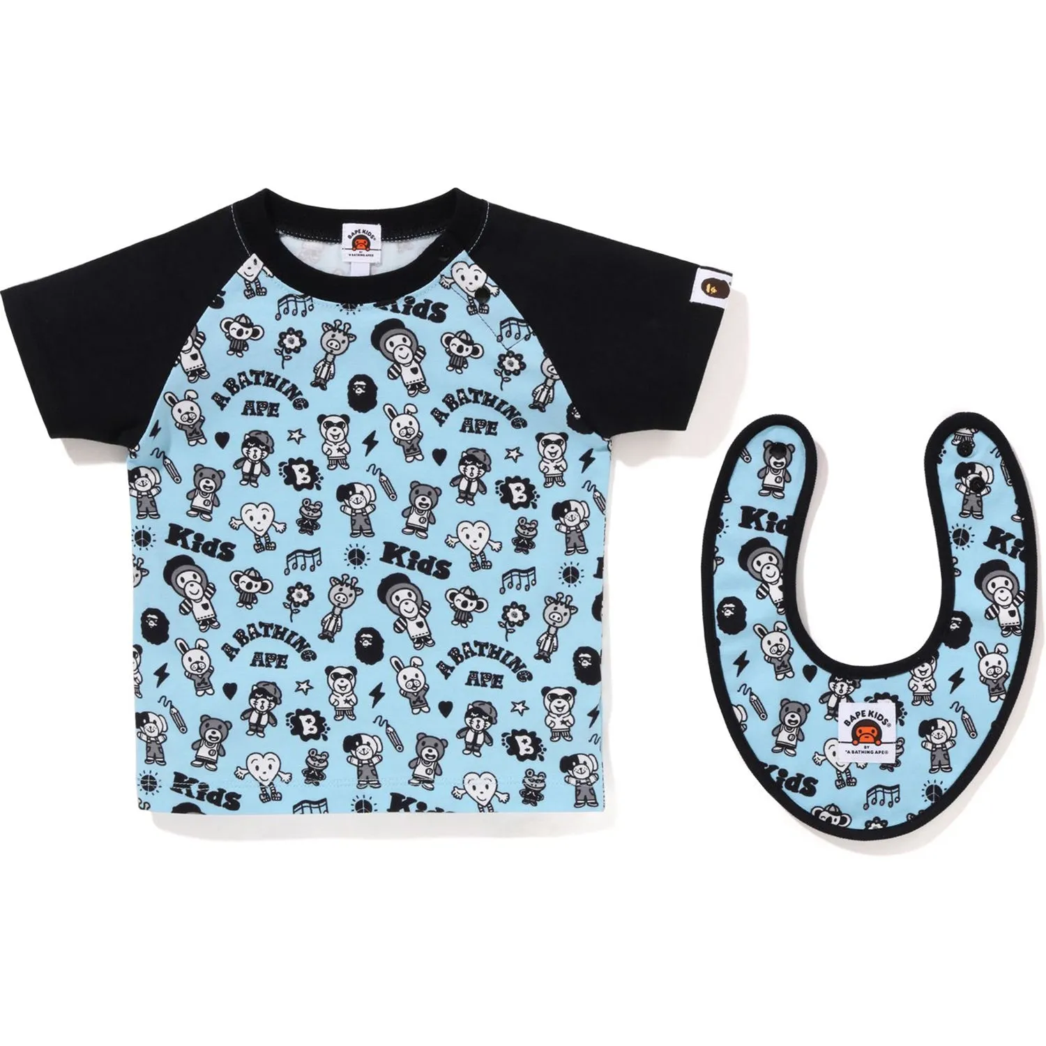 BAPE KIDS X CHOCOMOO MILO FRIENDS BABY GIFT PAKE SET KIDS