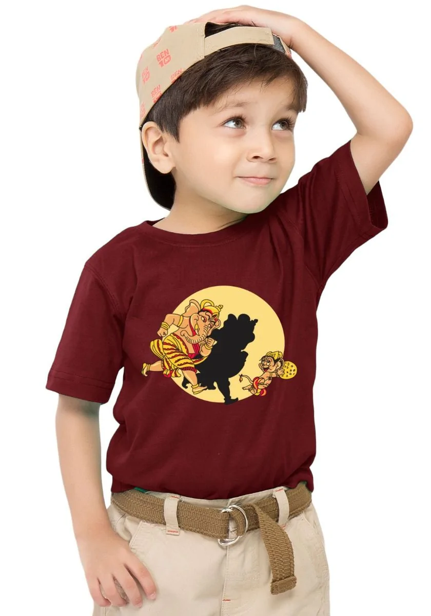 Bappa Mushak Modak Kids T-Shirt