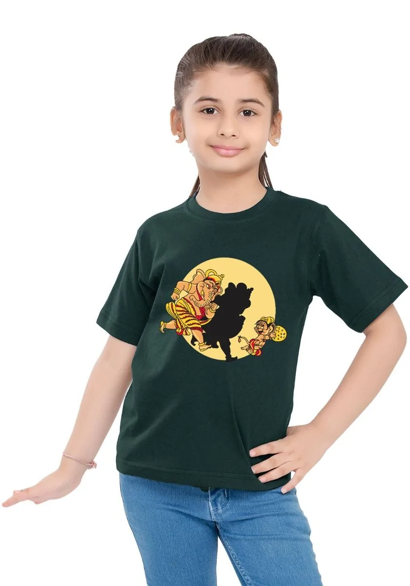 Bappa Mushak Modak Kids T-Shirt