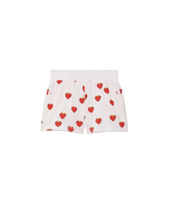 Big Kids Strawberry Heart Shorts by Chaser