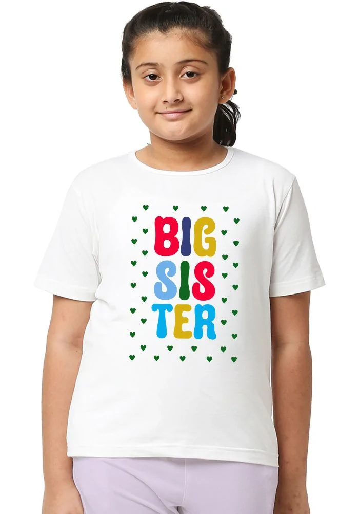 Big Sis Sr Kids T-Shirt