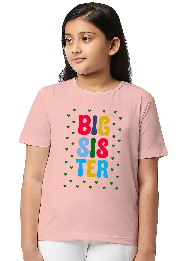 Big Sis Sr Kids T-Shirt