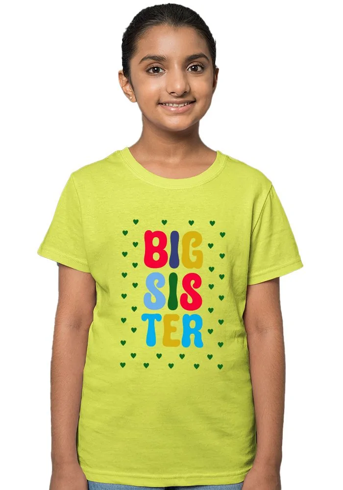 Big Sis Sr Kids T-Shirt