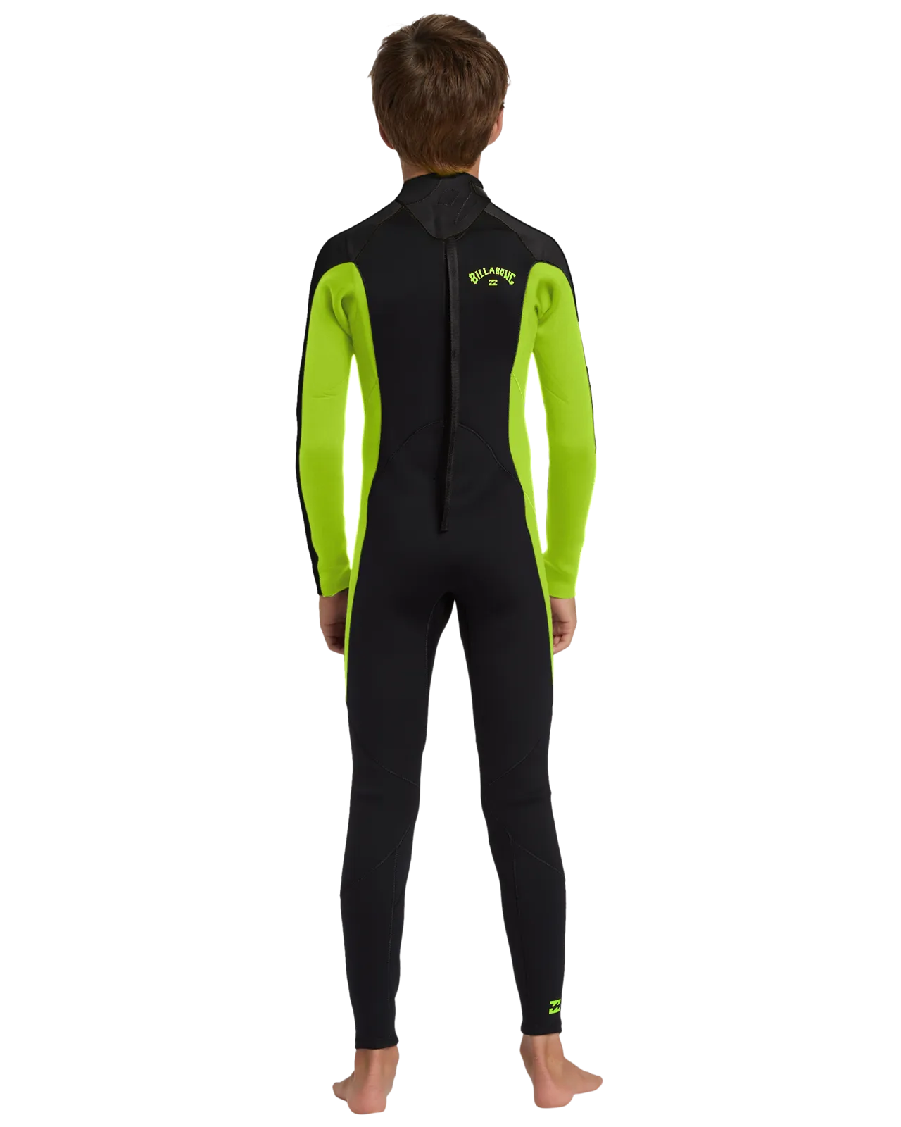 Billabong Kids 3/2mm Foil Back Zip Long Sleeve Full Length Wetsuit