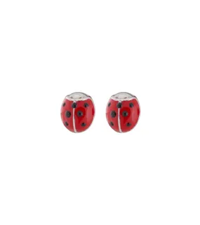 Edblad Kids Steel Ladybug Earrings